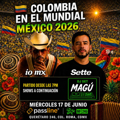io Mx en vivo · Multiforo 246, CDMX · 17 de junio 2026